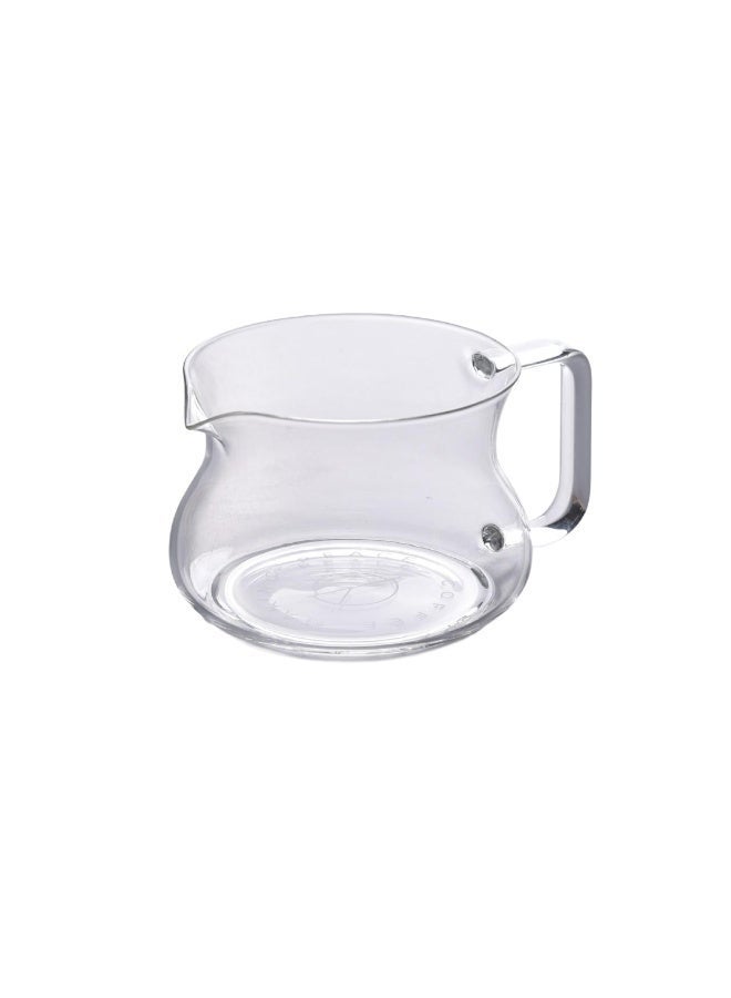 برسايذ اي طقم تقطير ثنائي العدسة أسود - ماكينة تحضير قهوة مزدوجة مع قمع تقطير بلاستيكي، وإبريق زجاجي، وتصميم مسطح لتحضير 1-2 كوب من القهوة المختصة - Image 3